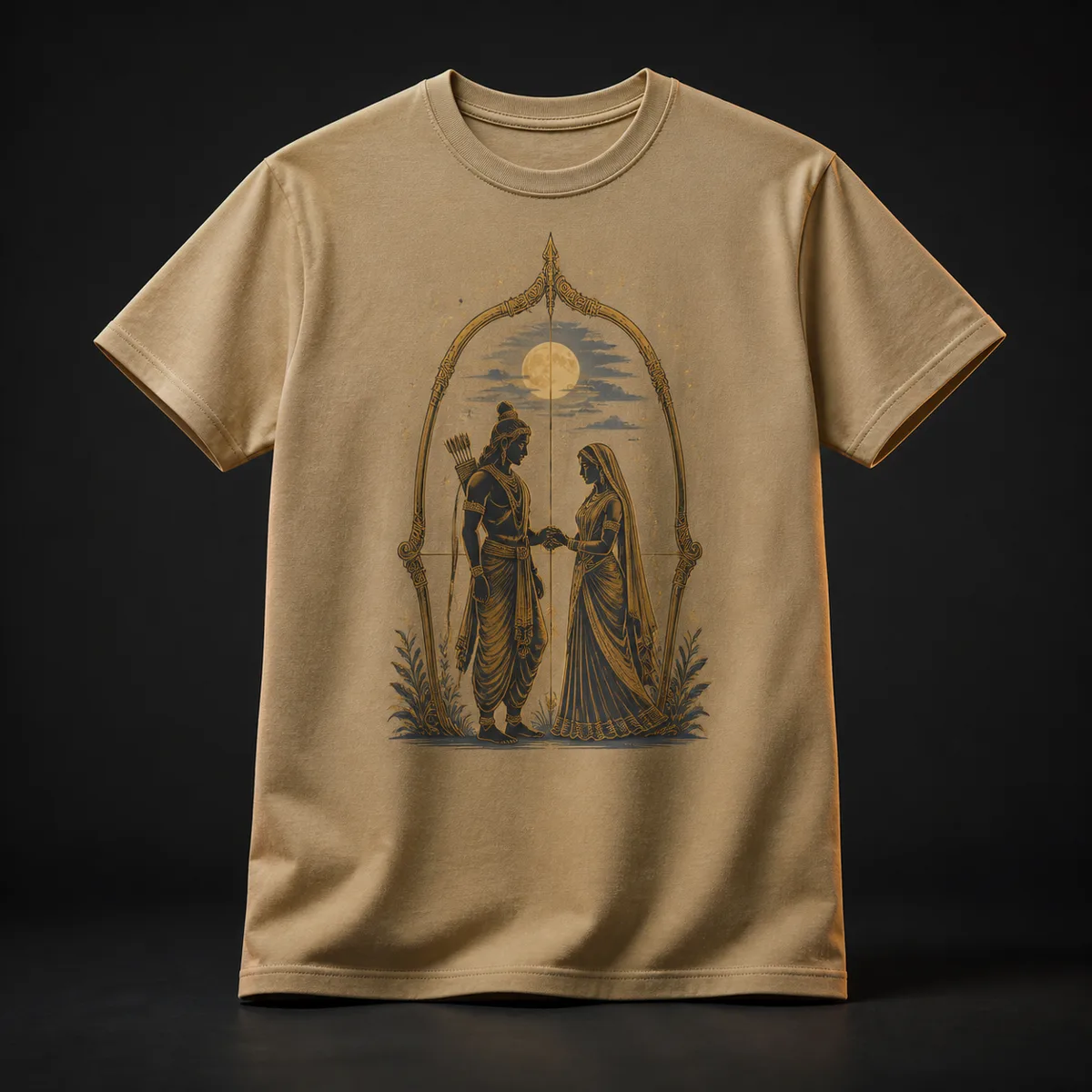 Rama and Sita Rama T-shirt concept